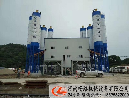 中交二公司双180站施工现场